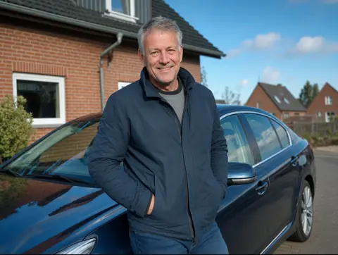 Verkäufer aus Legden mit dem verkauften Fahrzeug